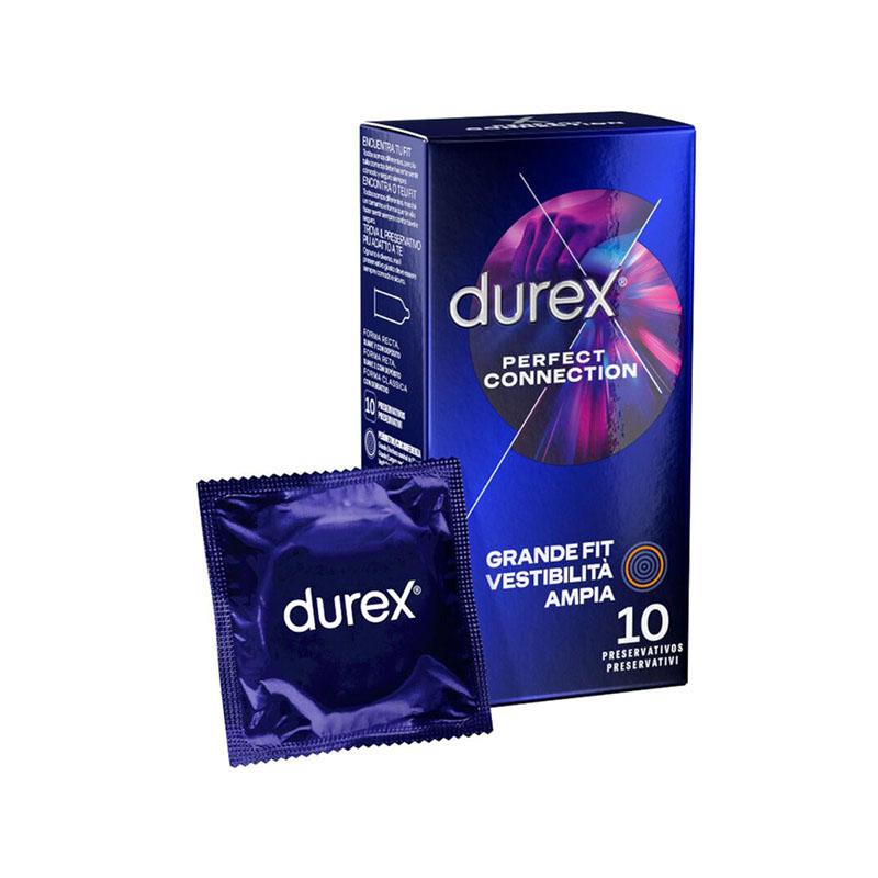 Preservativos Durex Perfect Connection Extra Lubricacion Silicona 10 Uds