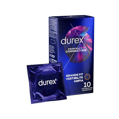 Preservativos Durex Perfect Connection Extra Lubricacion Silicona 10 Uds