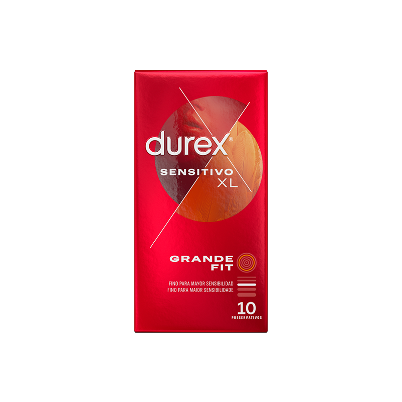 Preservativos Durex Sensitivo XL 10 Uds