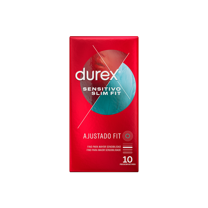 Preservativos Durex Sensitivo Slim Fit 10 Uds