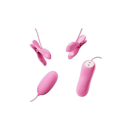 Pinzas Con Vibración Y Eletroshock Rosa