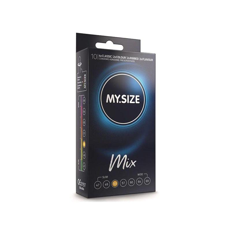 Preservativos My Size Mix 53 MM 10 Uds
