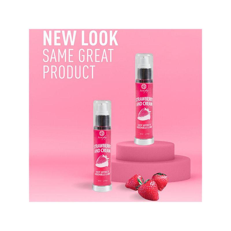 Lubricante Secretplay Fresa & Nata 50 ML