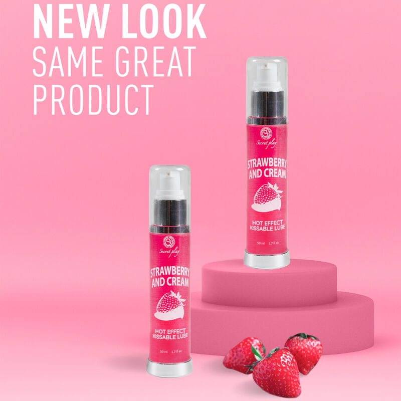 Lubricante Secretplay Fresa & Nata 50 ML