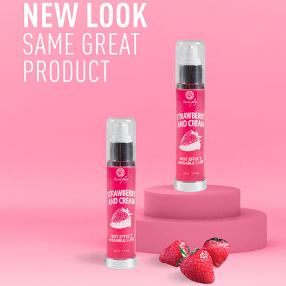 Lubricante Secretplay Fresa & Nata 50 ML