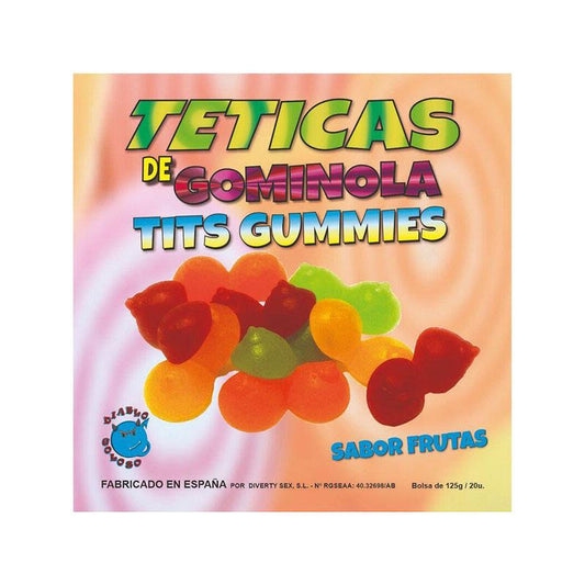 Teticas De Gominola Surtidas Brillo