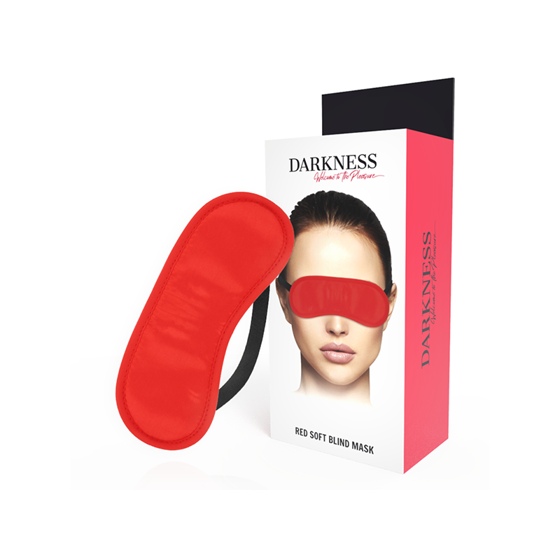 Máscara Antifaz Rojo Recto