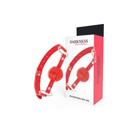 Mordaza Transpirable Rojo