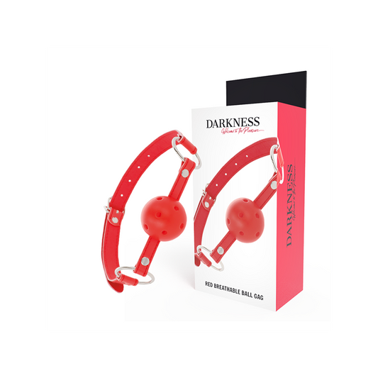 Mordaza Transpirable Rojo