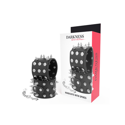 Skulls And Bones Esposas Con Pinchos Negro