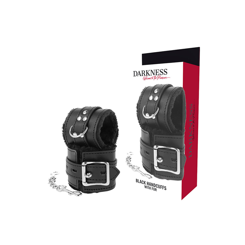 Esposas Bdsm Forradas En Negro