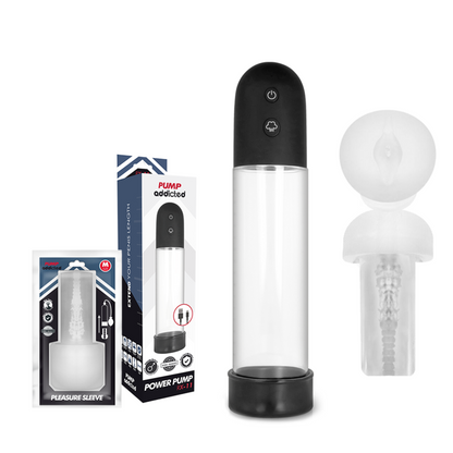 Bomba Erección Rx11 Automática Con Masturbador