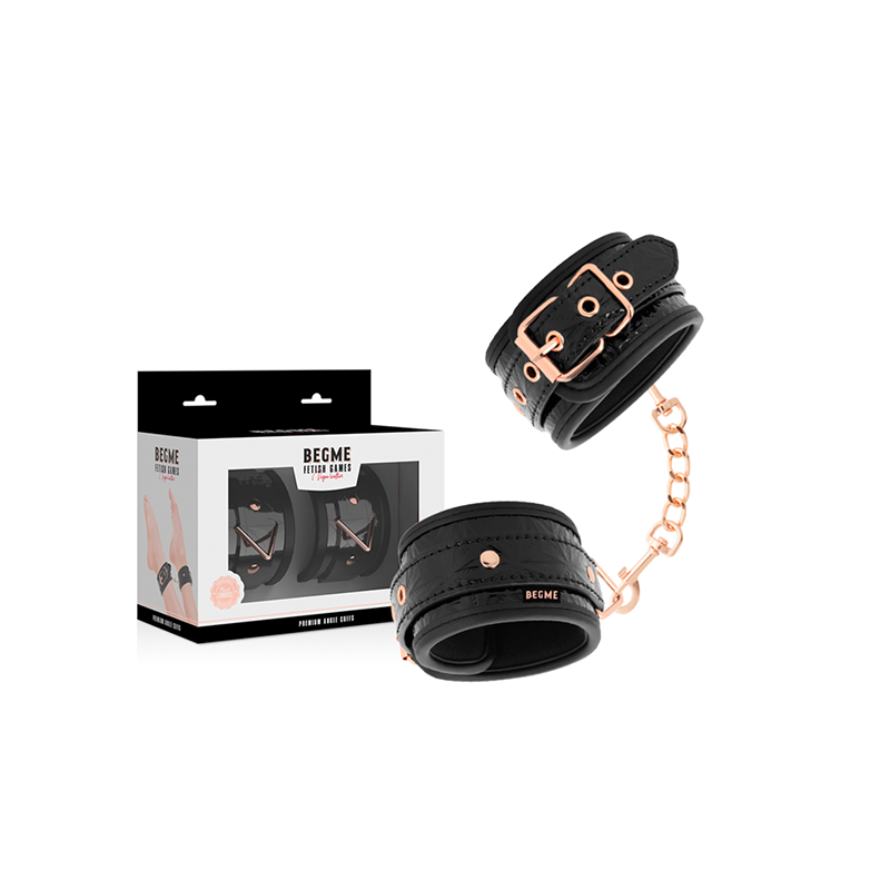 Black Edition Esposas Para Tobillos Con Forro De Neopreno