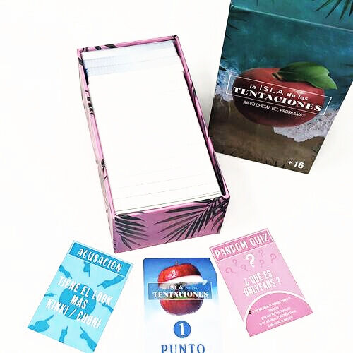 La Isla De Las Tentaciones, El Juego De Cartas Oficial