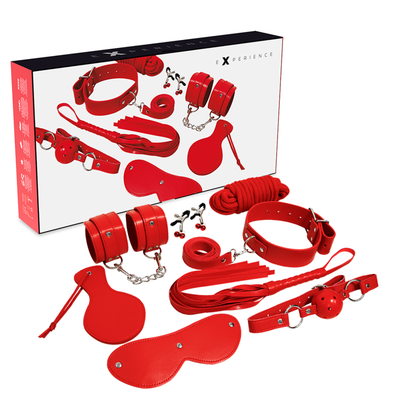 Bdsm Fetish Kit Serie Red