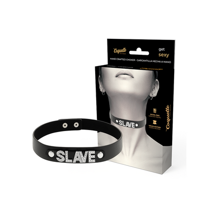 Choker Cuero Vegano Slave
