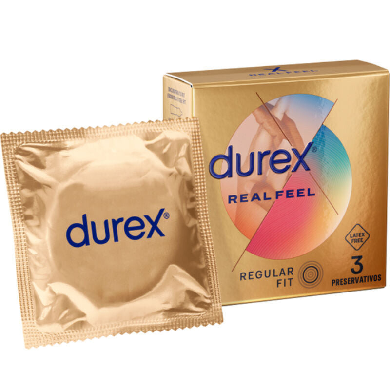 Preservativos Durex Real Feel 3 Uds