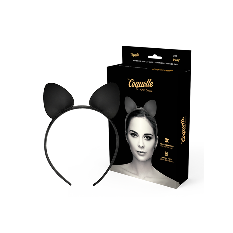 Diadema Con Orejas De Gato