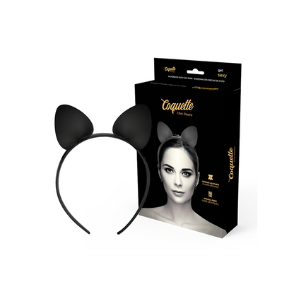 Diadema Con Orejas De Gato