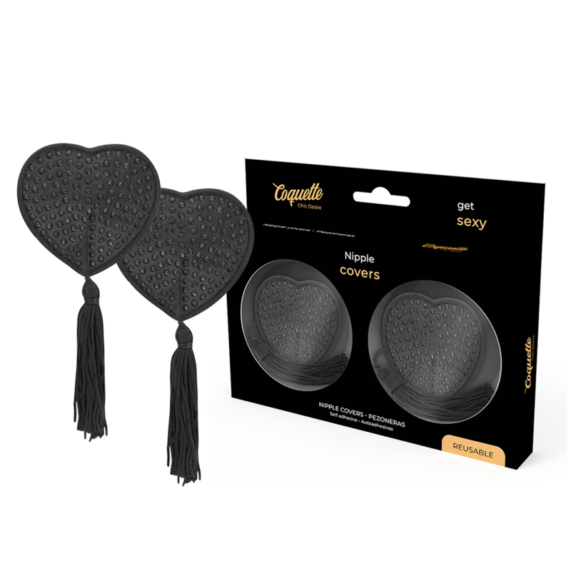 Pezonera Corazon Con Fleco