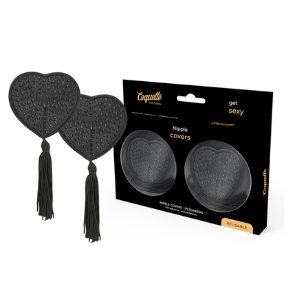 Pezonera Corazon Con Fleco