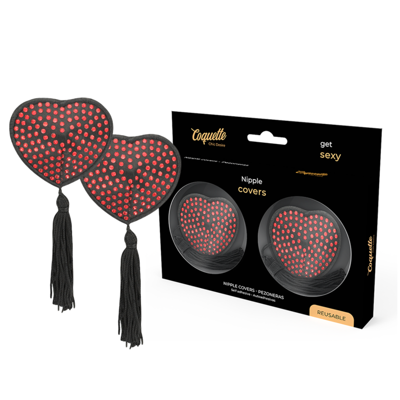 Pezonera Corazon Con Fleco