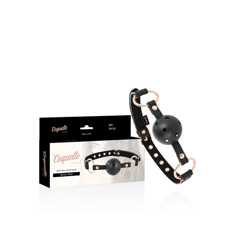 Fantasy Mordaza Transpirable Cuero Vegano