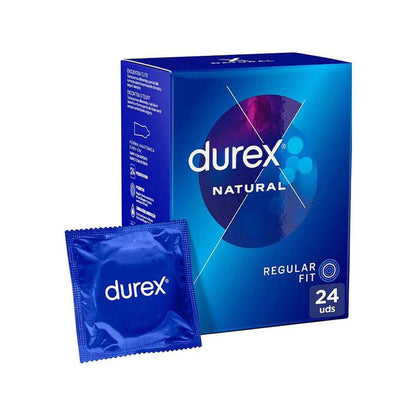 Preservativos Durex Natural Plus 24 Uds