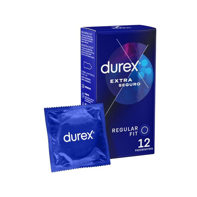Preservativos Durex Extra Seguro 12 Uds