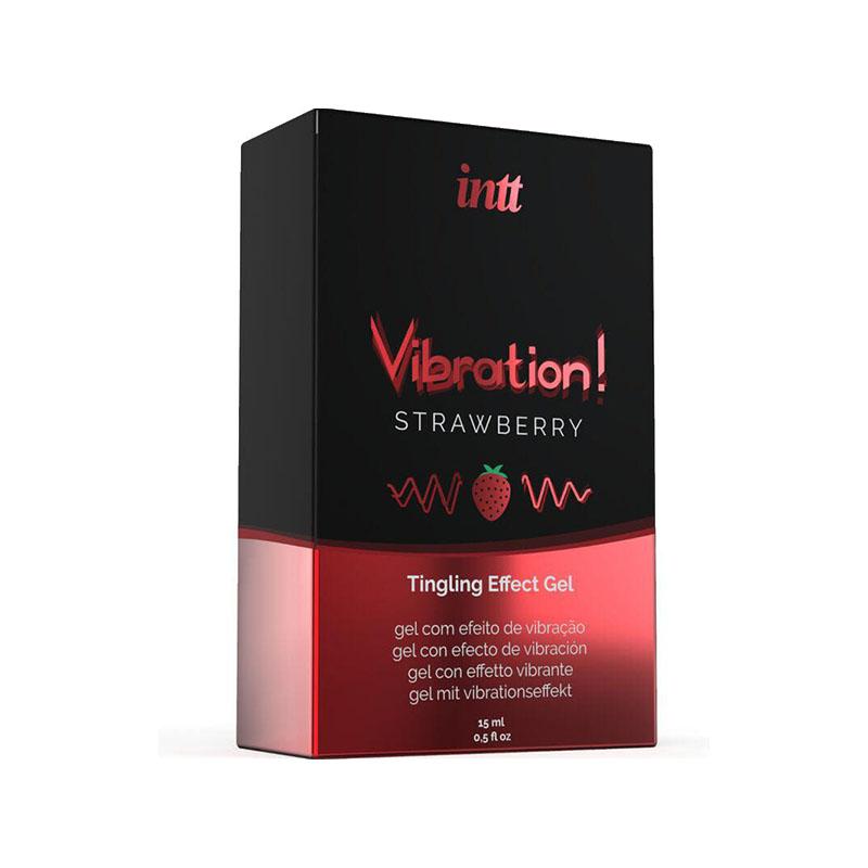 Gel Estimulante Strawberry Vibration