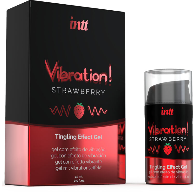 Gel Estimulante Strawberry Vibration