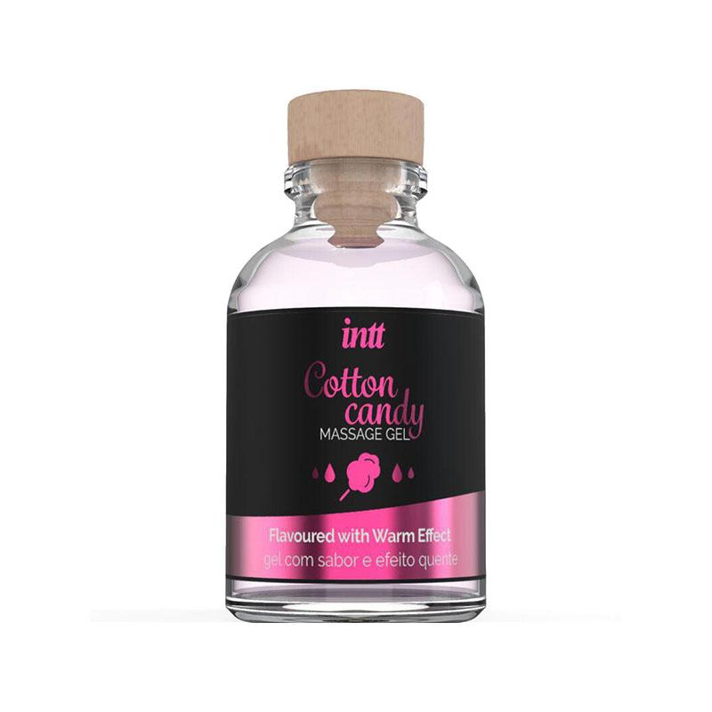 Gel De Masaje Con Sabor A Algodón De Azucar Y Efecto Calor
