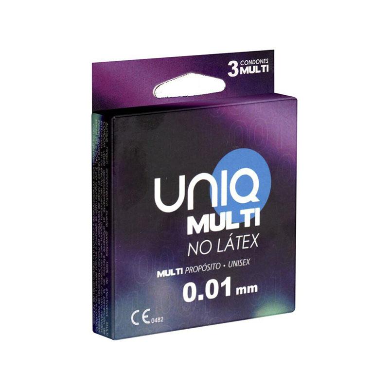 Preservativos Uniq Multi Sin Latex 3 Uds