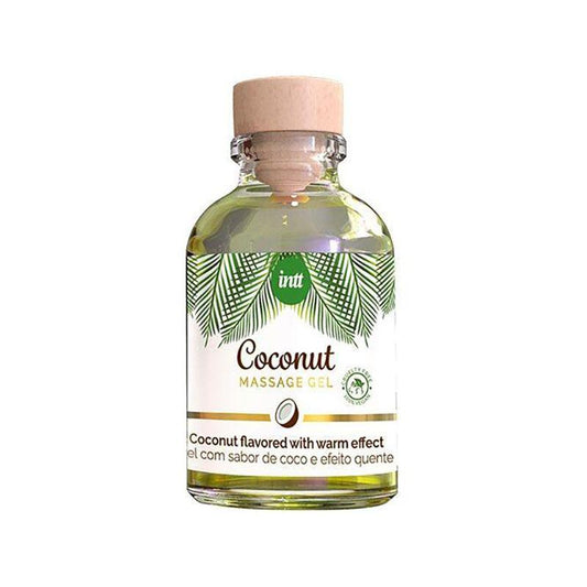 Gel De Masaje Vegano Con Sabor A Coco Y Efecto Calor