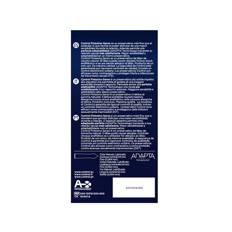 Preservativos Control Senso 24 Uds
