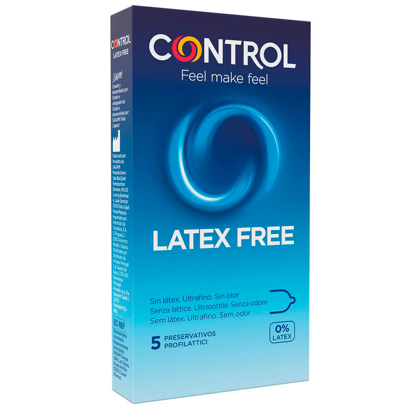 Preservativos Control Free Sin Latex 5 Uds