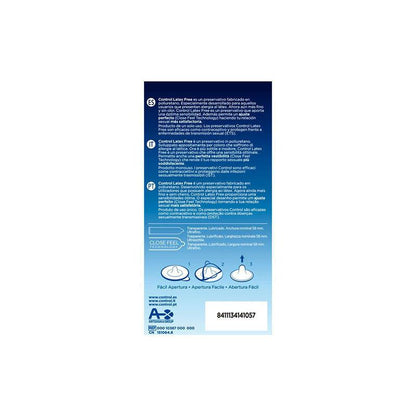 Preservativos Control Free Sin Latex 5 Uds