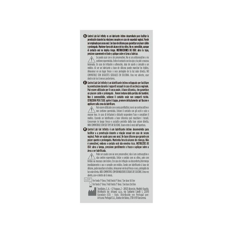 Lubricante Control Lub Infinity 75 ML