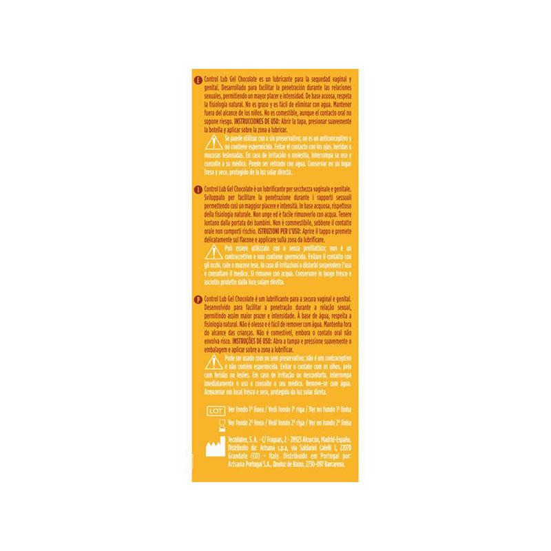 Lubricante Control Lub Chocolate 75 ML