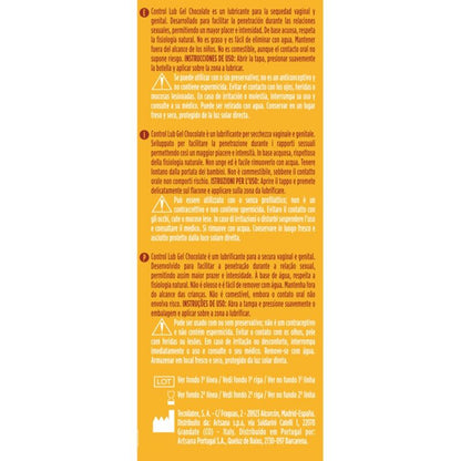Lubricante Control Lub Chocolate 75 ML