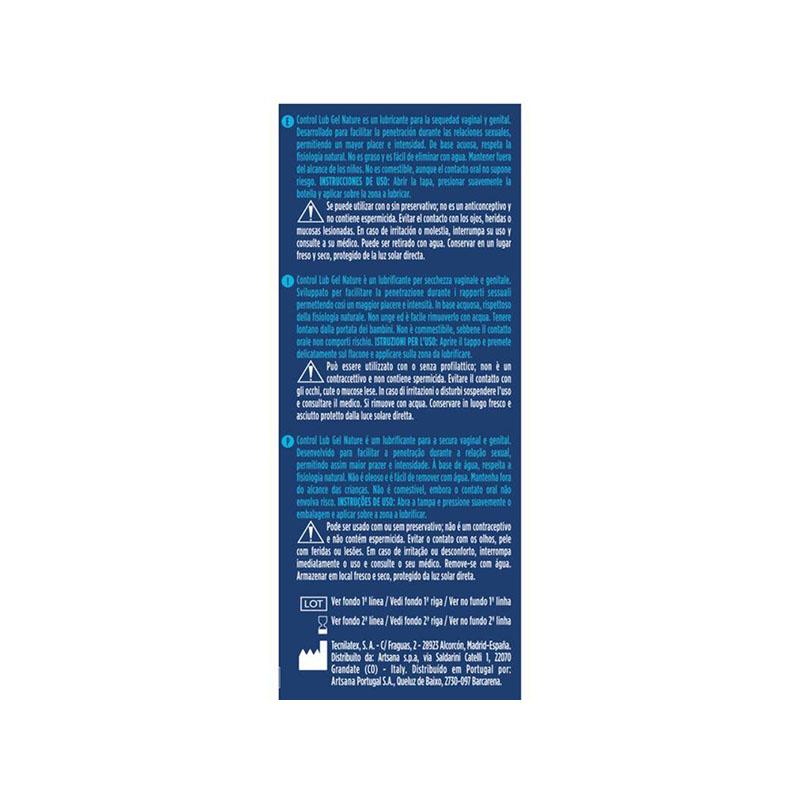 Lubricante Control Lub Natural 75 ML