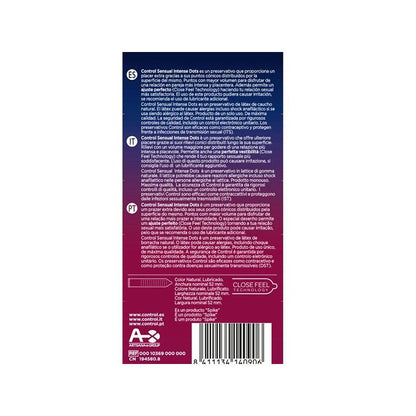 Preservativos Control Spike Con Puntos Conicos 12 Uds