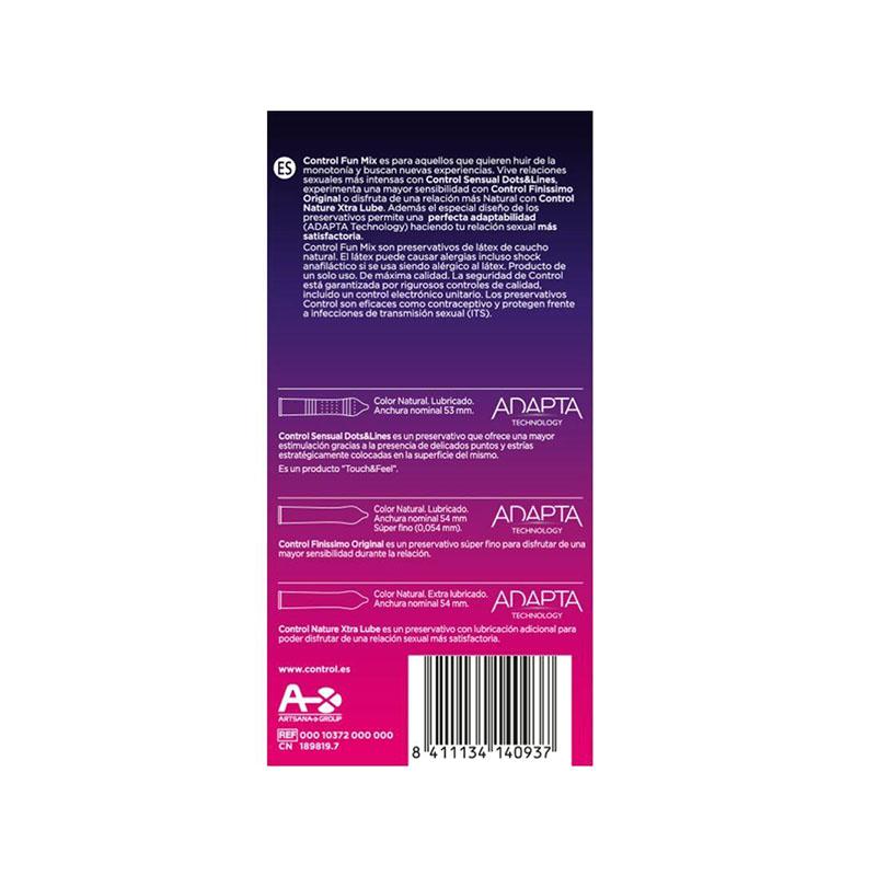 Preservativos Control Feel Fun Mix 6 Uds