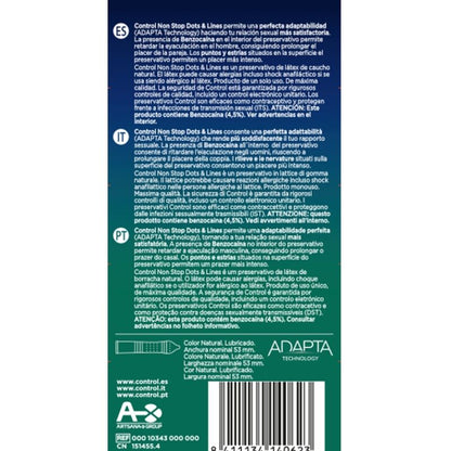 Preservativos Control Nonstop Puntos Y Estrias 12 Uds