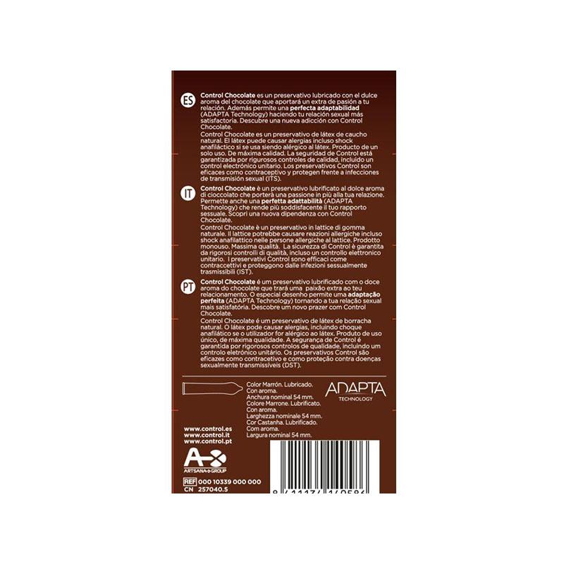 Preservativos Control Chocolate 12 Uds