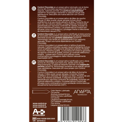 Preservativos Control Chocolate 12 Uds
