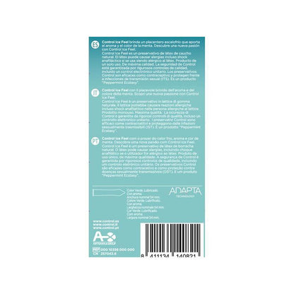 Preservativos Control Ice Feel Efecto Frio 10 Uds