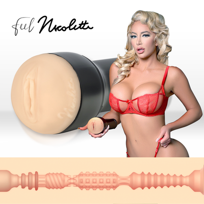Masturbador Keon & Feel Nicolette Shea