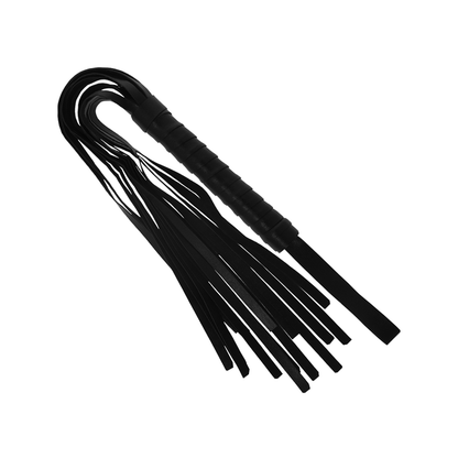 Fetish Set Erótico 1 Con Esposas, Antifaz Y Látigo De Cuero Vegano