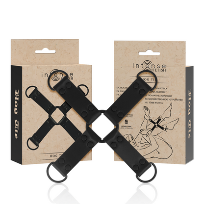 Fetish Enganche Múltiple Para Manos Y Pies De Cuero Vegano